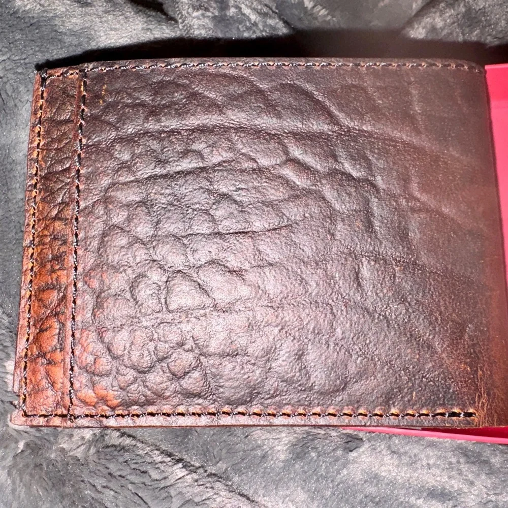 Dark Brown Genuine Leather Wallet